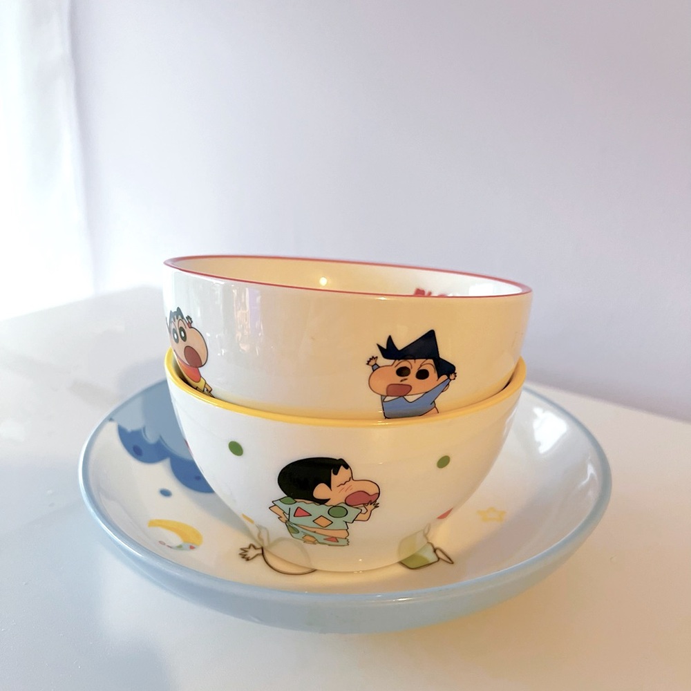 Bowl Set - Blue, Yellow, Red